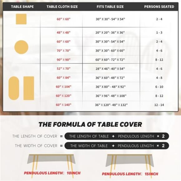 Fall Tablecloth 60×84 Inch Rectangular, Thanksgiving Autumn Harvest - Picture 6 of 7